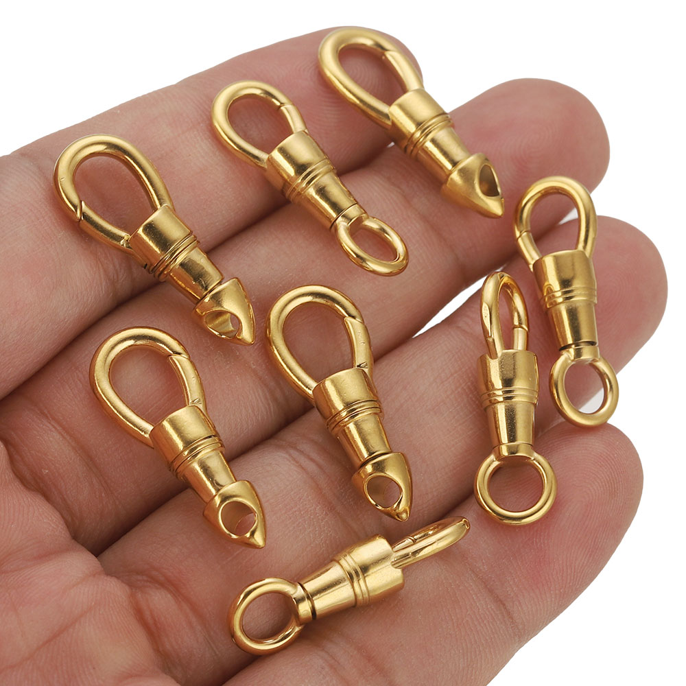 Jewelry Making Supplies - 2 teile/los Edelstahl Tasche Schlüssel Kette
