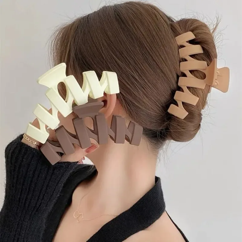 Jewelry Making Adults - Koreanische neutrale Kaffee große Kunststoff Haar