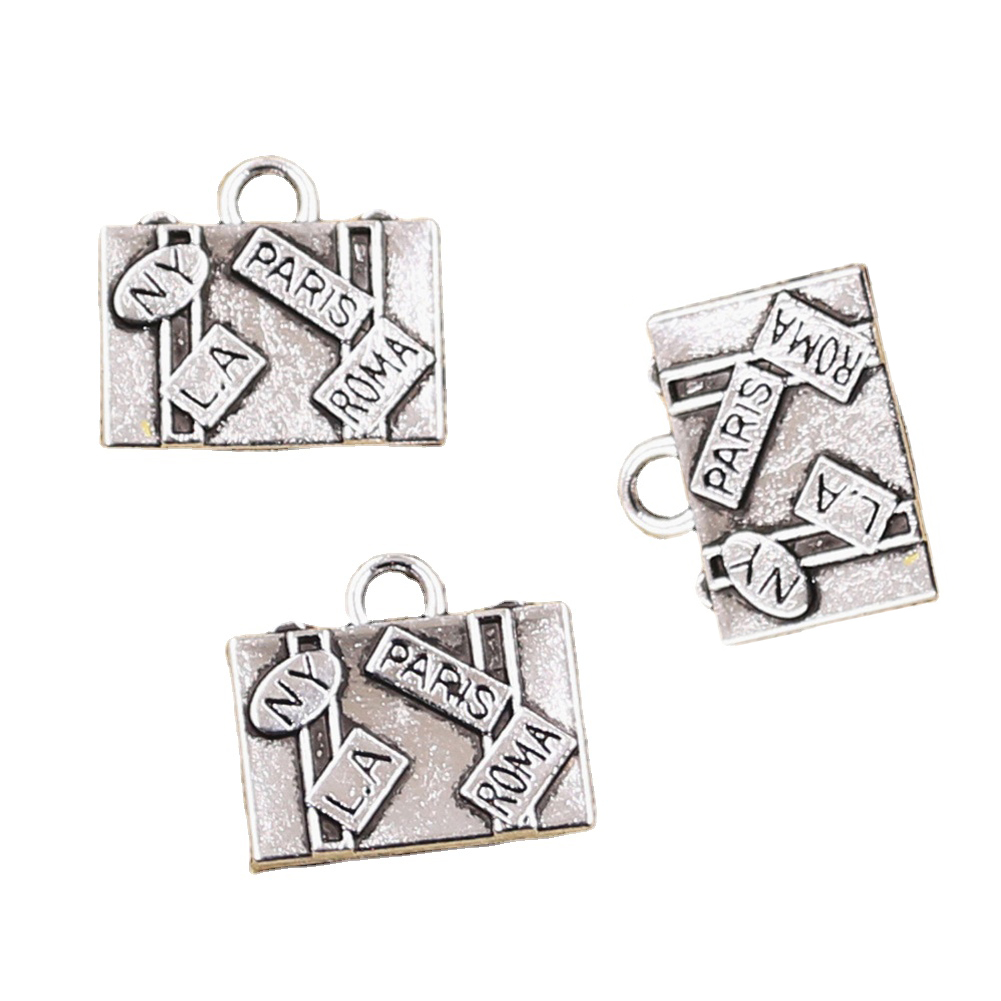 Jewelry Making York - 10 stücke Charms Reisetaschen New York