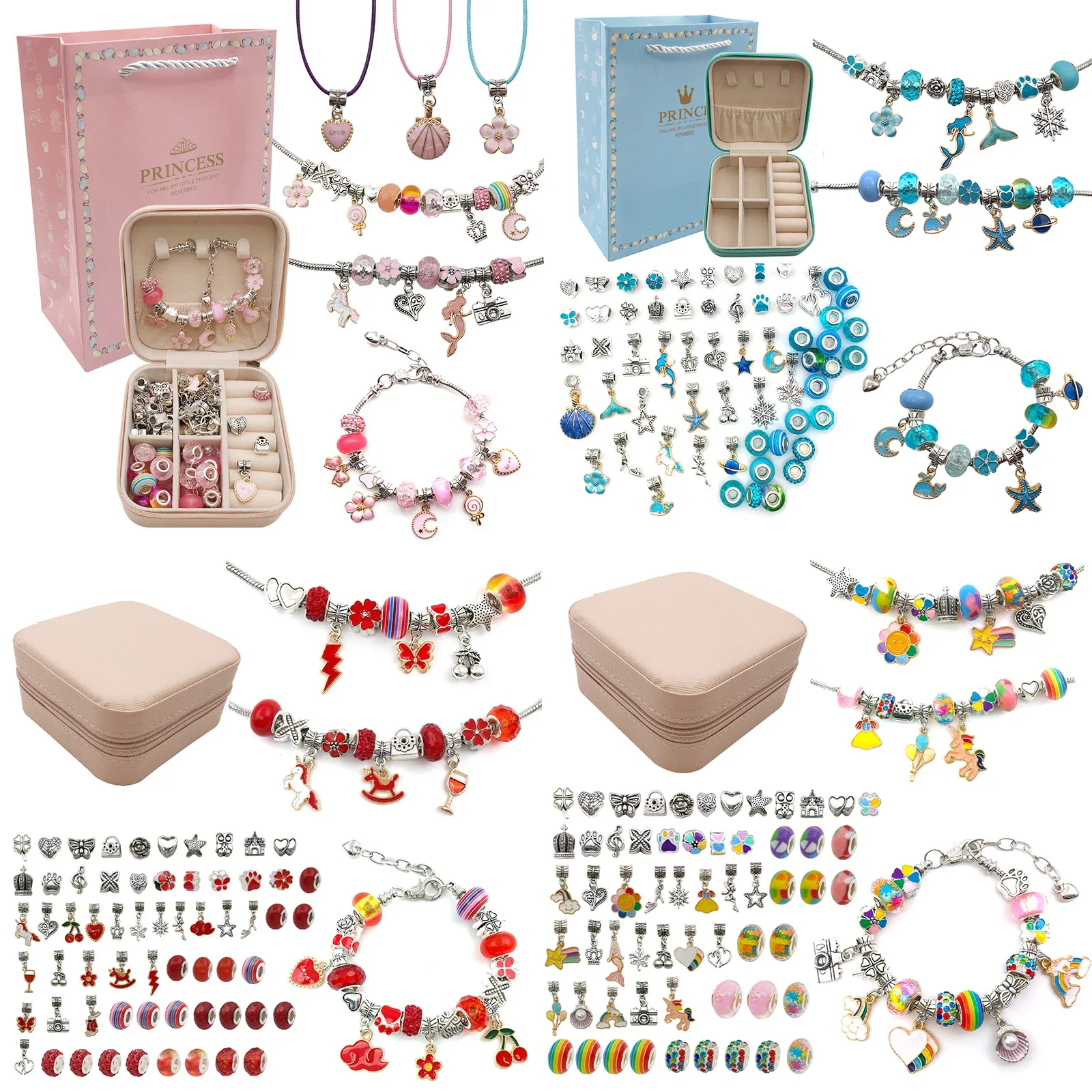 Jewelry Making Kits For Girls - Charm Armband machen Kit für Mädchen,