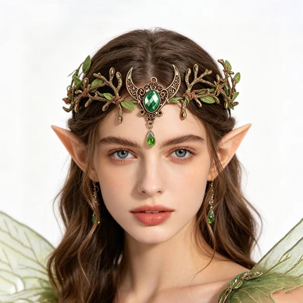 Jewelry Making Adults - Modische Waldthemen-Elfenkrone Rankendesign Fantasy-Schmuck Fantasie-Kopfschmuck Kleidungs-Accessoire