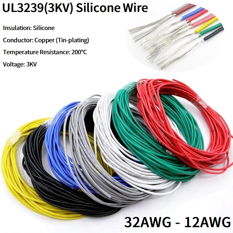 Wire 22 Gauge Copper - 2M/5M Kupferdraht 32 28 24 22