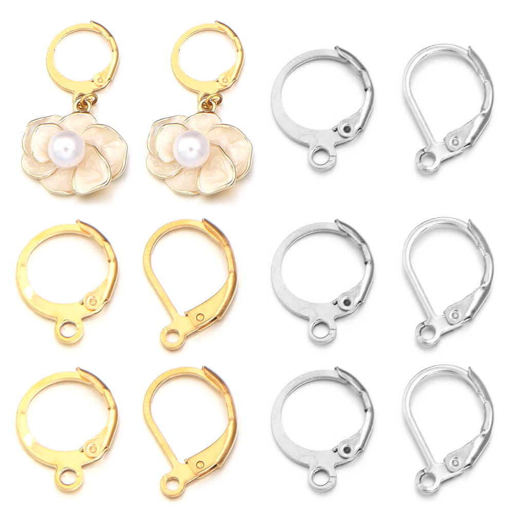 Jewelry Making Class - 20 teile/los Edelstahl Ohr Haken Runde