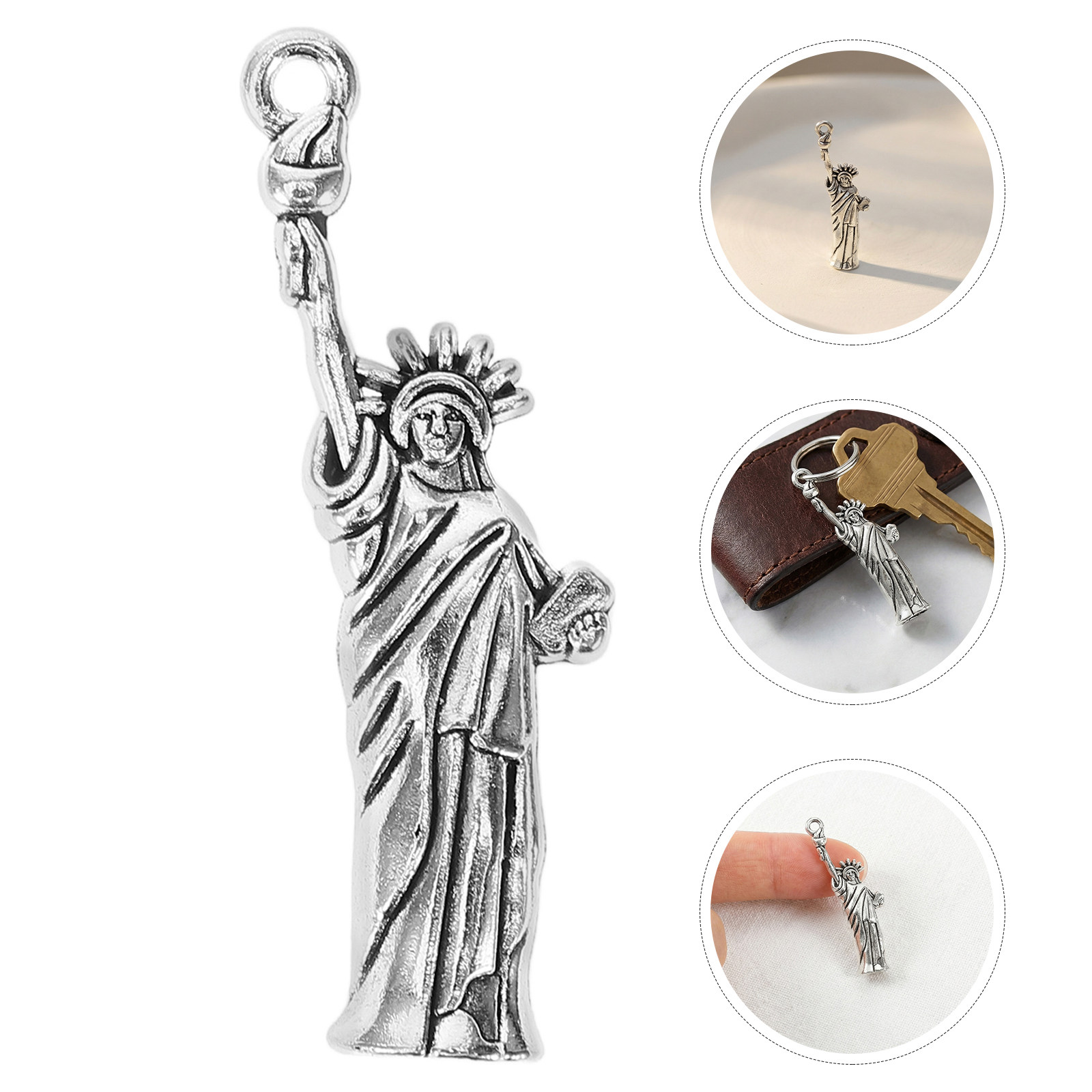 Jewelry Making York - 50 Stück Freiheitsstatue-Anhänger aus Legierung, New