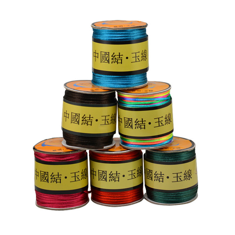 Knotting Cord Silk - Neue 1.5/ 2/2,5mm Nylon Geflochtene Schnur