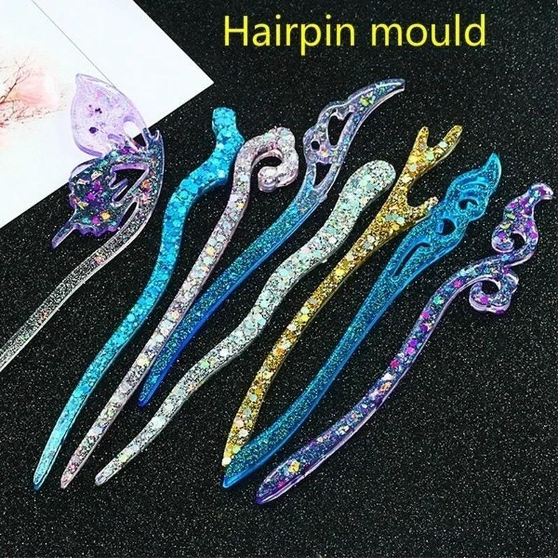 Jewelry Making Adults - Neue Transparente Haarnadel Silikon Spezielle Form