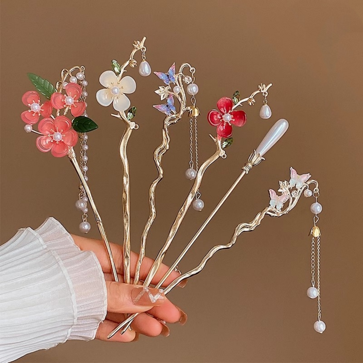 Jewelry Making Adults - 2023 neue Blume Haarnadel Für Frauen