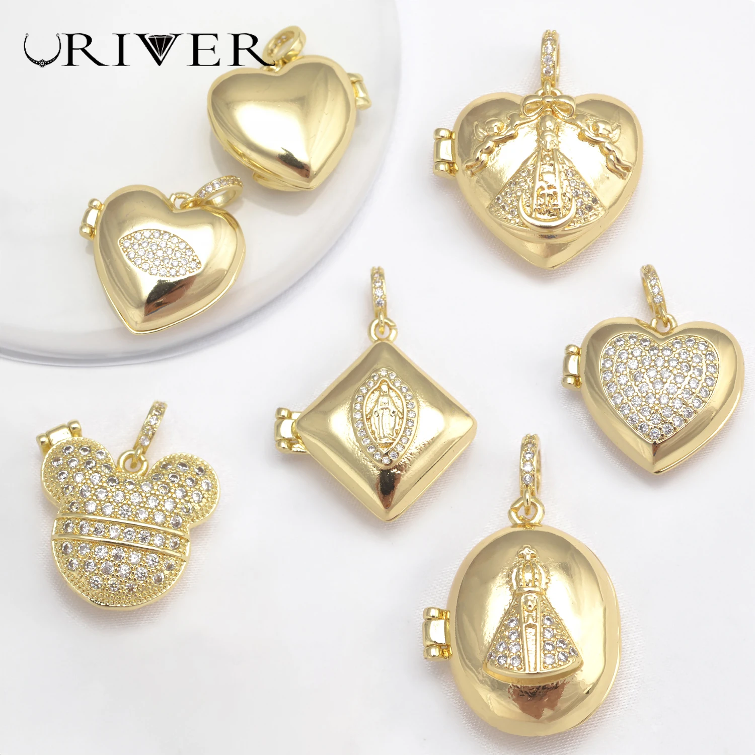 Jewelry Making Place - Vintage Charms Amulett für DIY Schmuck