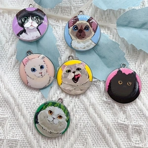10 Stück Cartoon-Tier-Katzen-E – Jewelry Making Supplies Bewertung und Preis