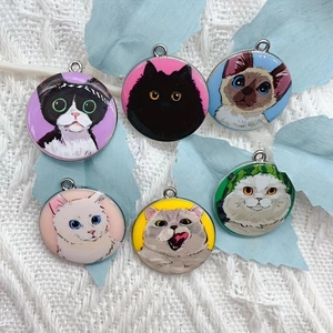 10 Stück Cartoon-Tier-Katzen-E – Jewelry Making Supplies Bewertung und Preis