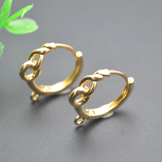 30 Stück gedrehte runde Kreis  – Jewelry Making Hoops Bewertung und Preis