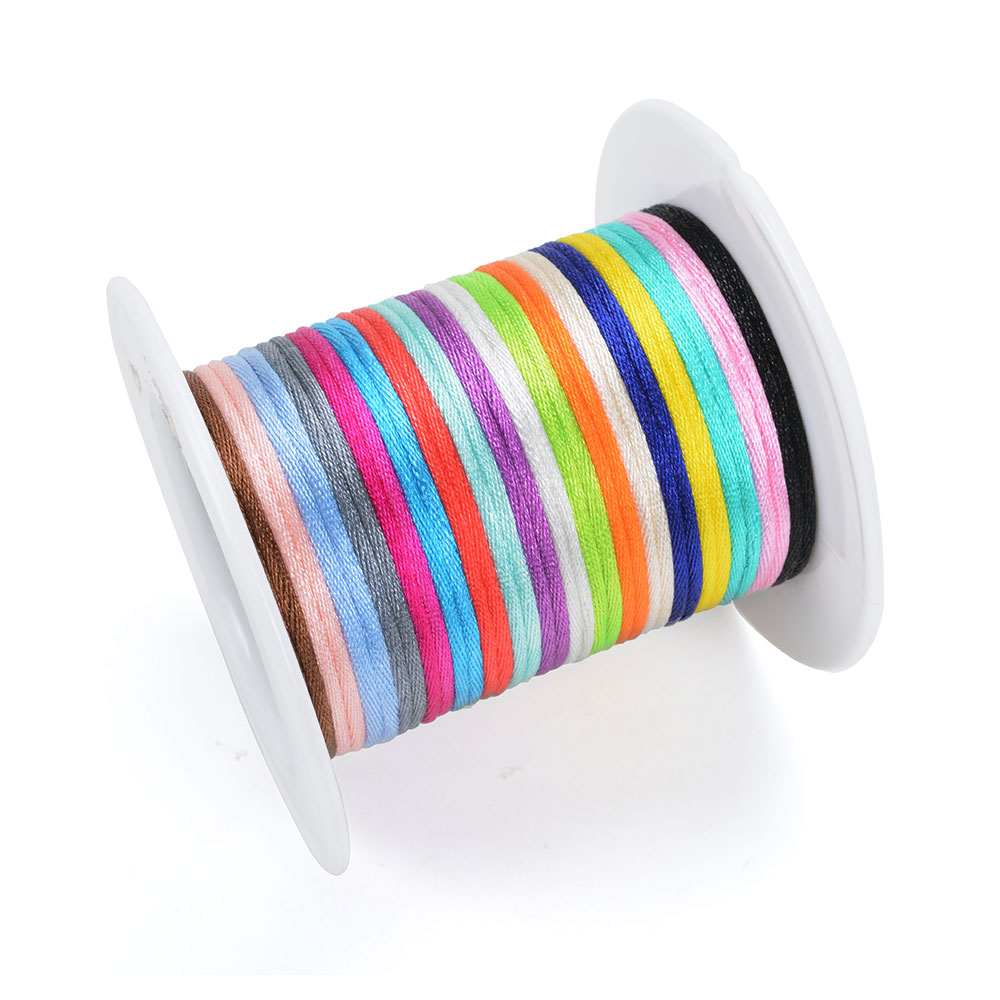 20 mt/los DIY Nylon Schnüre 1, – Knotting Cord Silk Bewertung und Preis