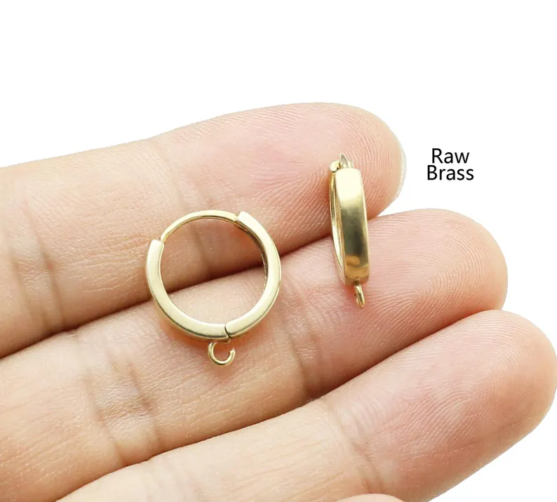 10 Stück Messing-Ohrreifen, Le – Jewelry Making Hoops Bewertung und Preis