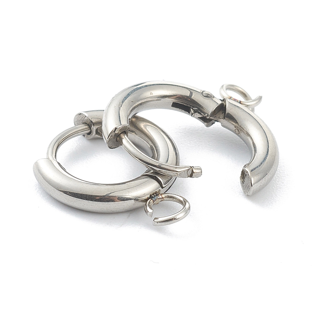 10 Stück 201 Edelstahl Huggie- – Jewelry Making Hoops Bewertung und Preis