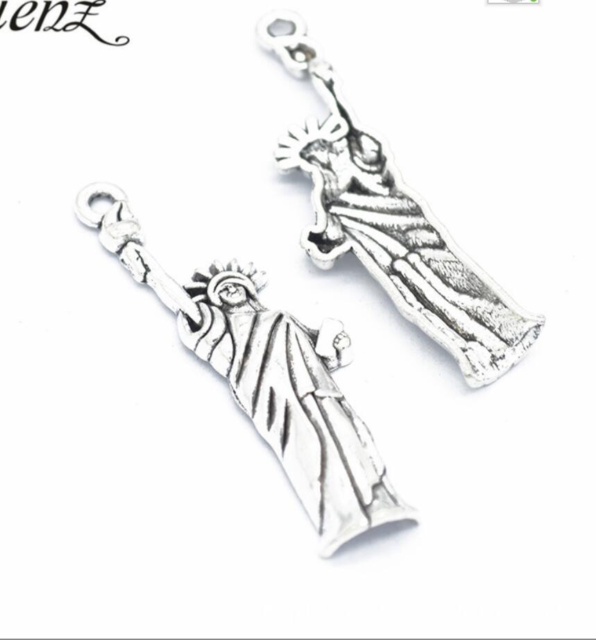 5 Stück Charms Freiheitsstatue – Jewelry Making York Bewertung und Preis