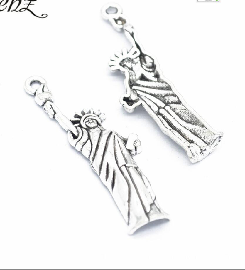 5 Stück Charms Freiheitsstatue – Jewelry Making York Bewertung und Preis