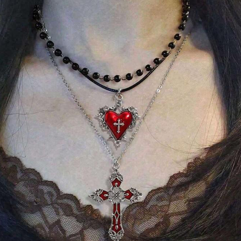 Y2K Punk Gothic Mehrschichtige – Jewelry Making Kits For Girls Bewertung und Preis