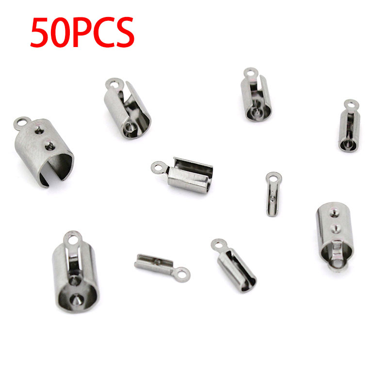30–50 Stück Edelstahl-Crimp-En – Jewelry Making Supplies Bewertung und Preis