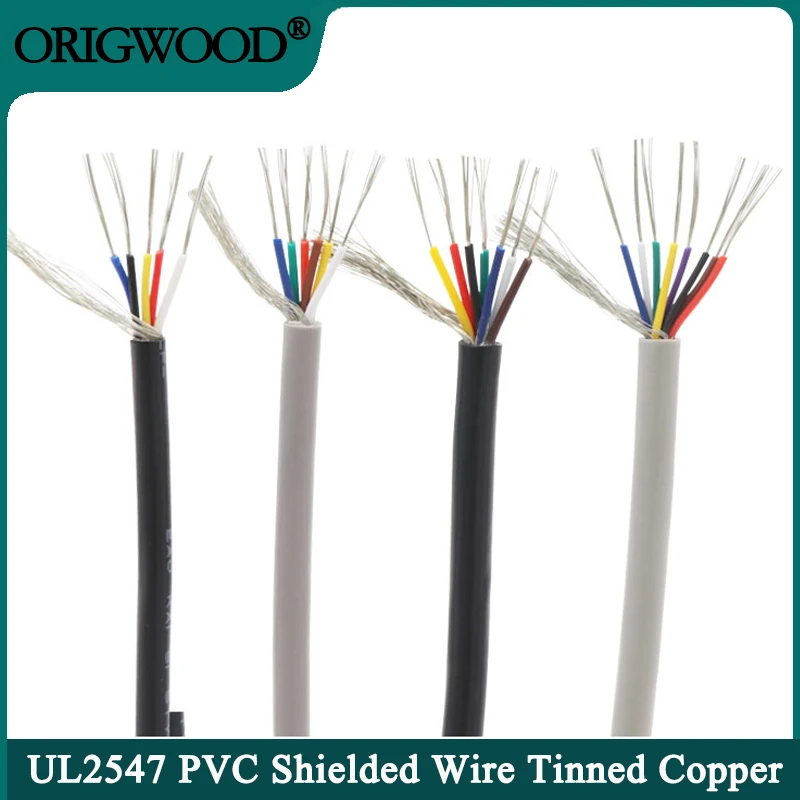 5/10 m UL2547 abgeschirmter Dr – Wire 22 Gauge Copper Bewertung und Preis