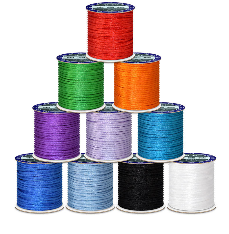 1,5mm 2mm 2,5mm Nylon Baumwoll – Knotting Cord Silk Bewertung und Preis