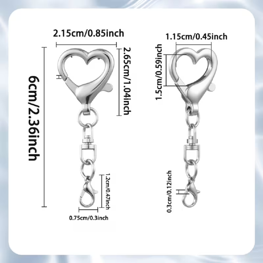5/15/30 Stück Herzförmiger Dre – Jewelry Making Class Bewertung und Preis