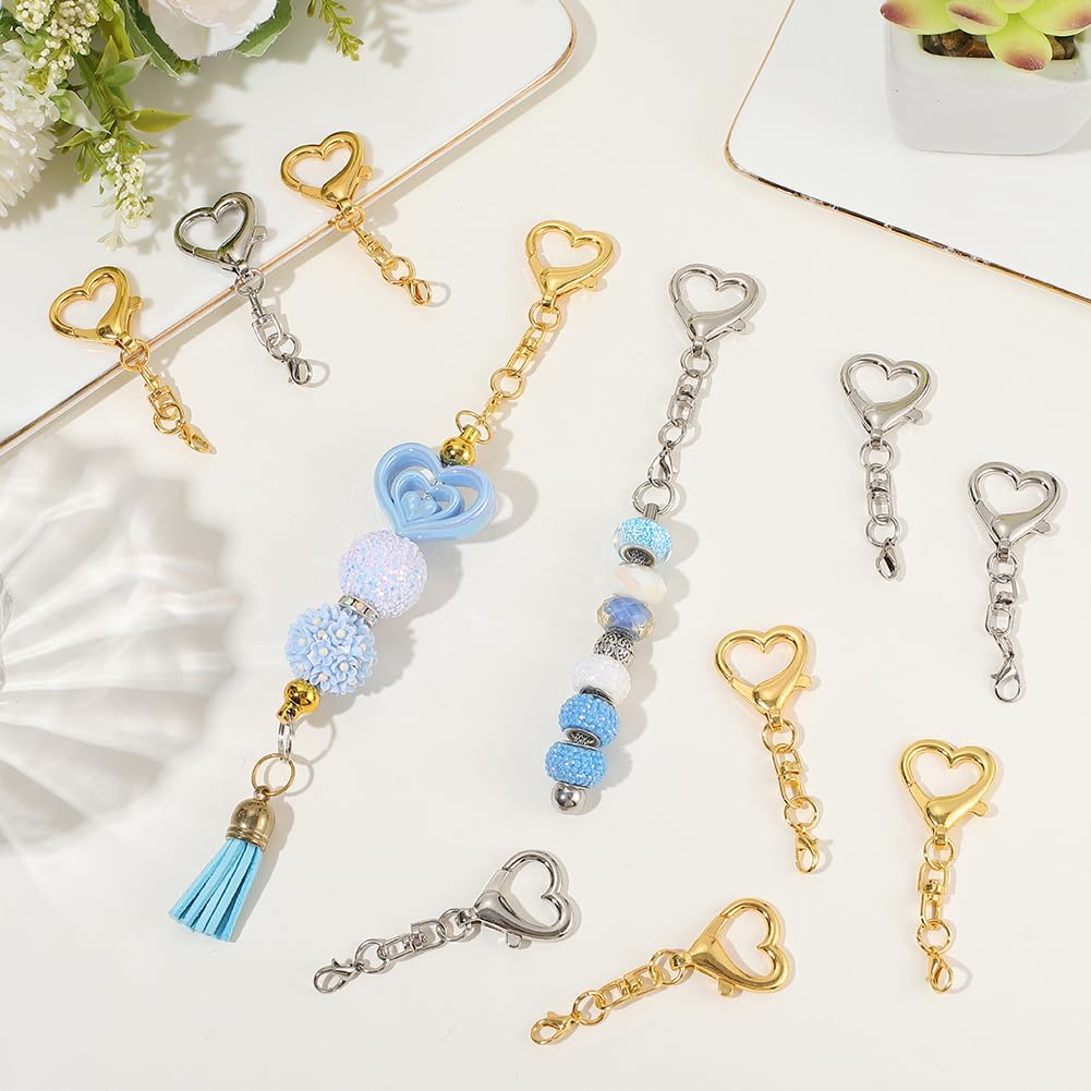 5/15/30 Stück Herzförmiger Dre – Jewelry Making Class Bewertung und Preis