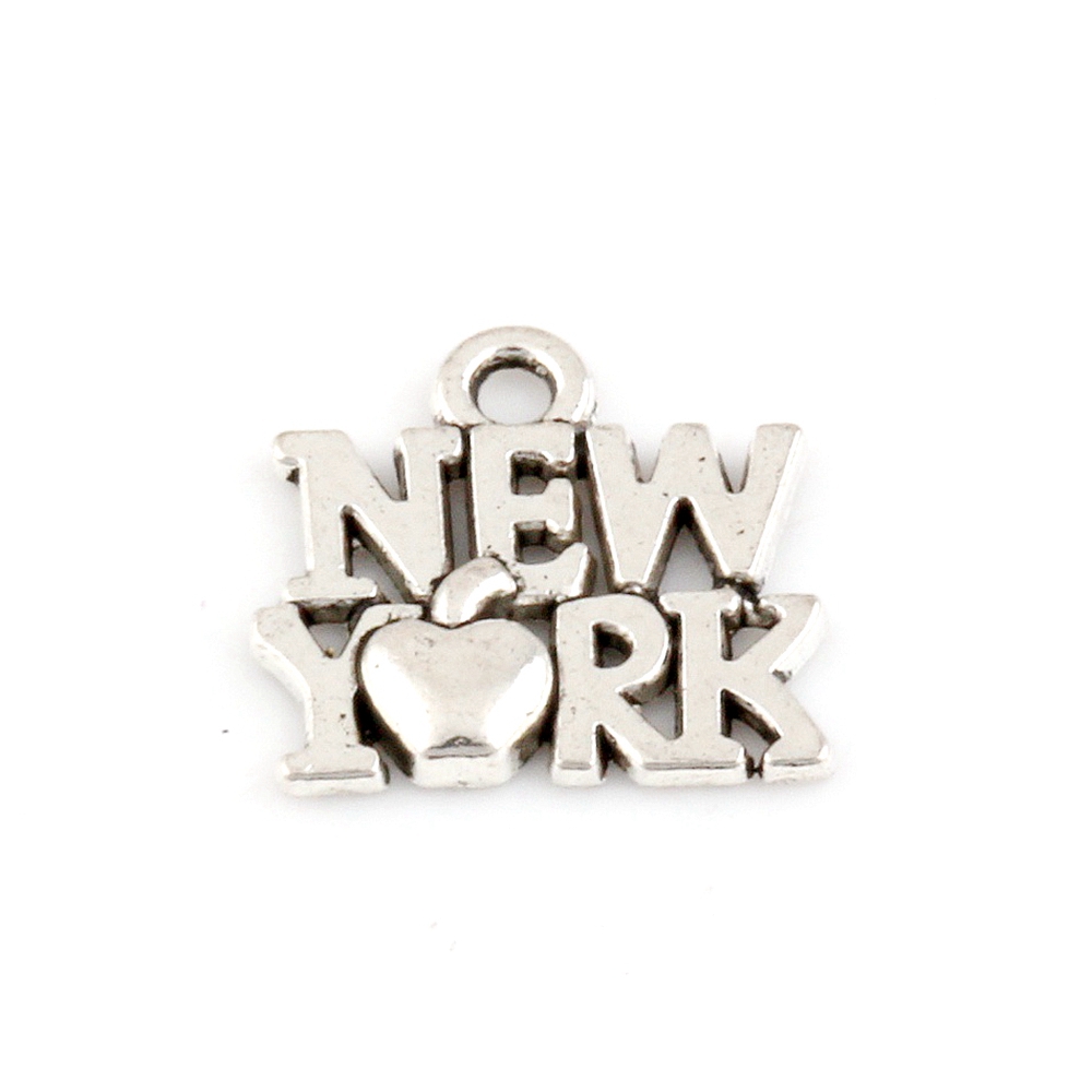 30 Stück Legierung „New York“  – Jewelry Making York Bewertung und Preis