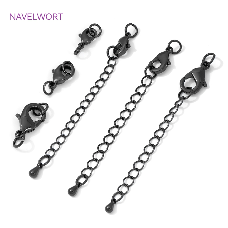 Schwarzer Messing-Karabinerver – Jewelry Making Class Bewertung und Preis