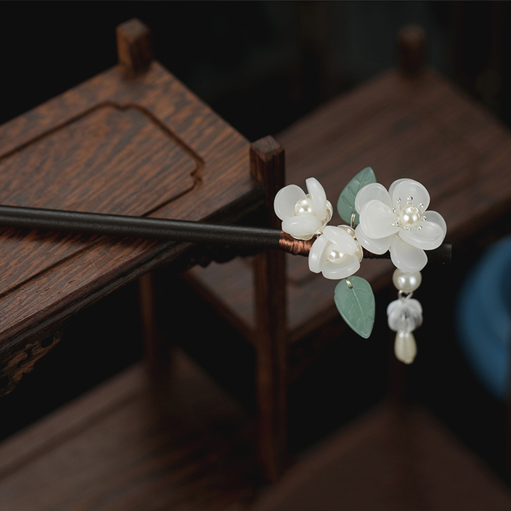 Retro Blume Haarnadel Mit Perl – Jewelry Making Adults Bewertung und Preis